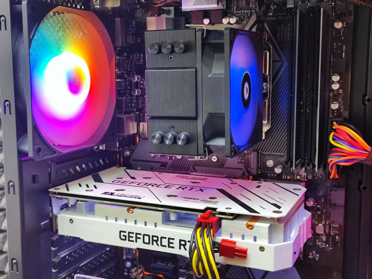 Игровой Пк Ryzen 5 4500 RTX3050 16RAM 480SSD