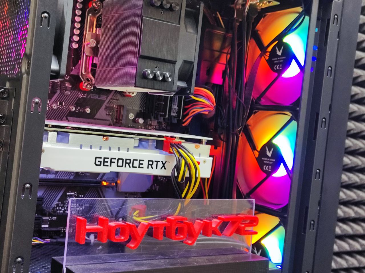 Игровой Пк Ryzen 5 4500 RTX3050 16RAM 480SSD