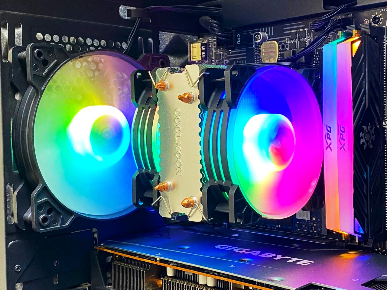 Игровой ПК i5-11400f RX 6650XT 16RAM 500SSD