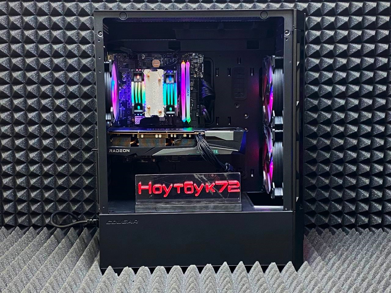 Игровой ПК i5-11400f RX 6650XT 16RAM 500SSD