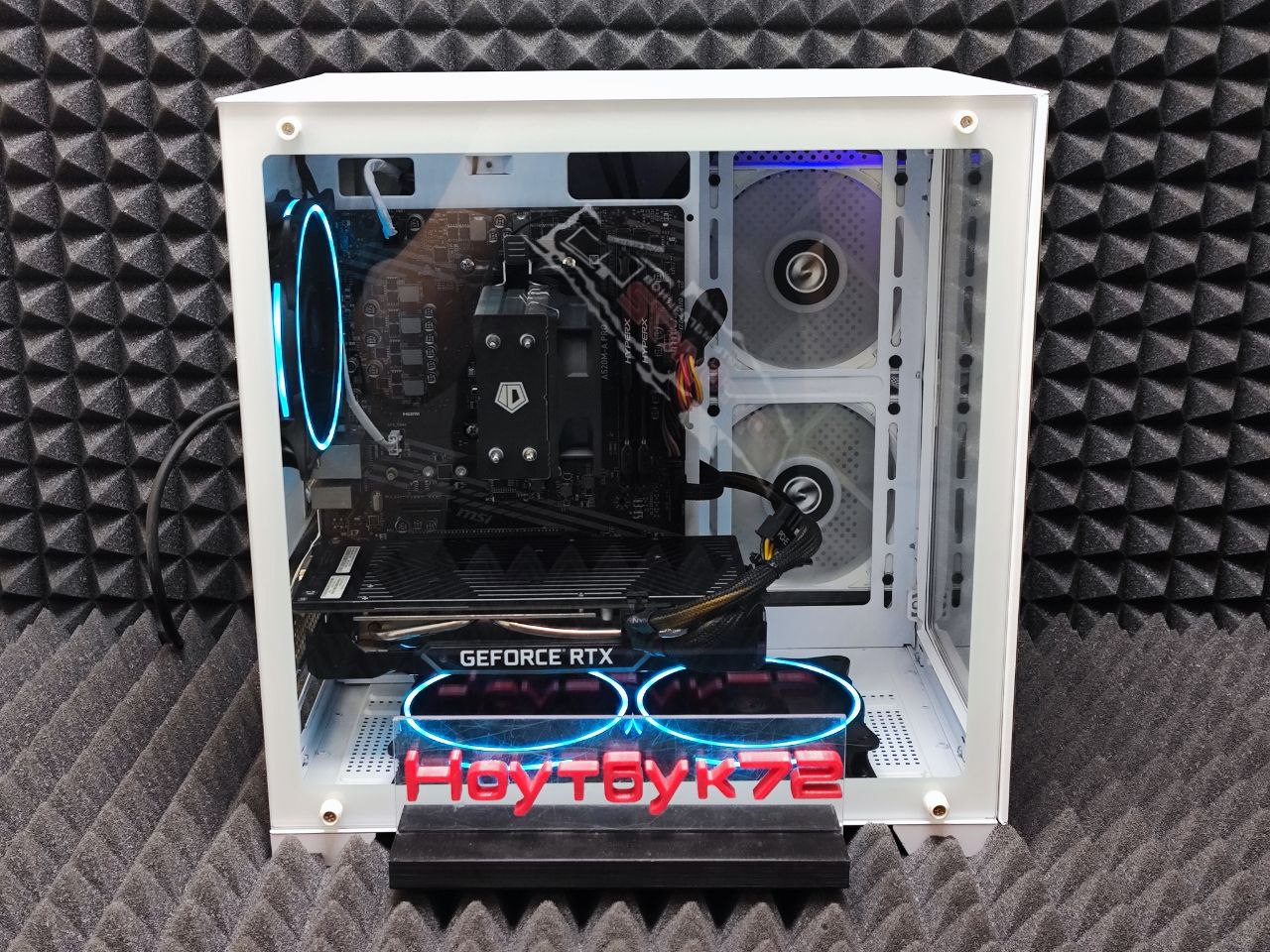 Игровой ПК Ryzen 5 5600 RTX 2060S 16RAM 512SSD