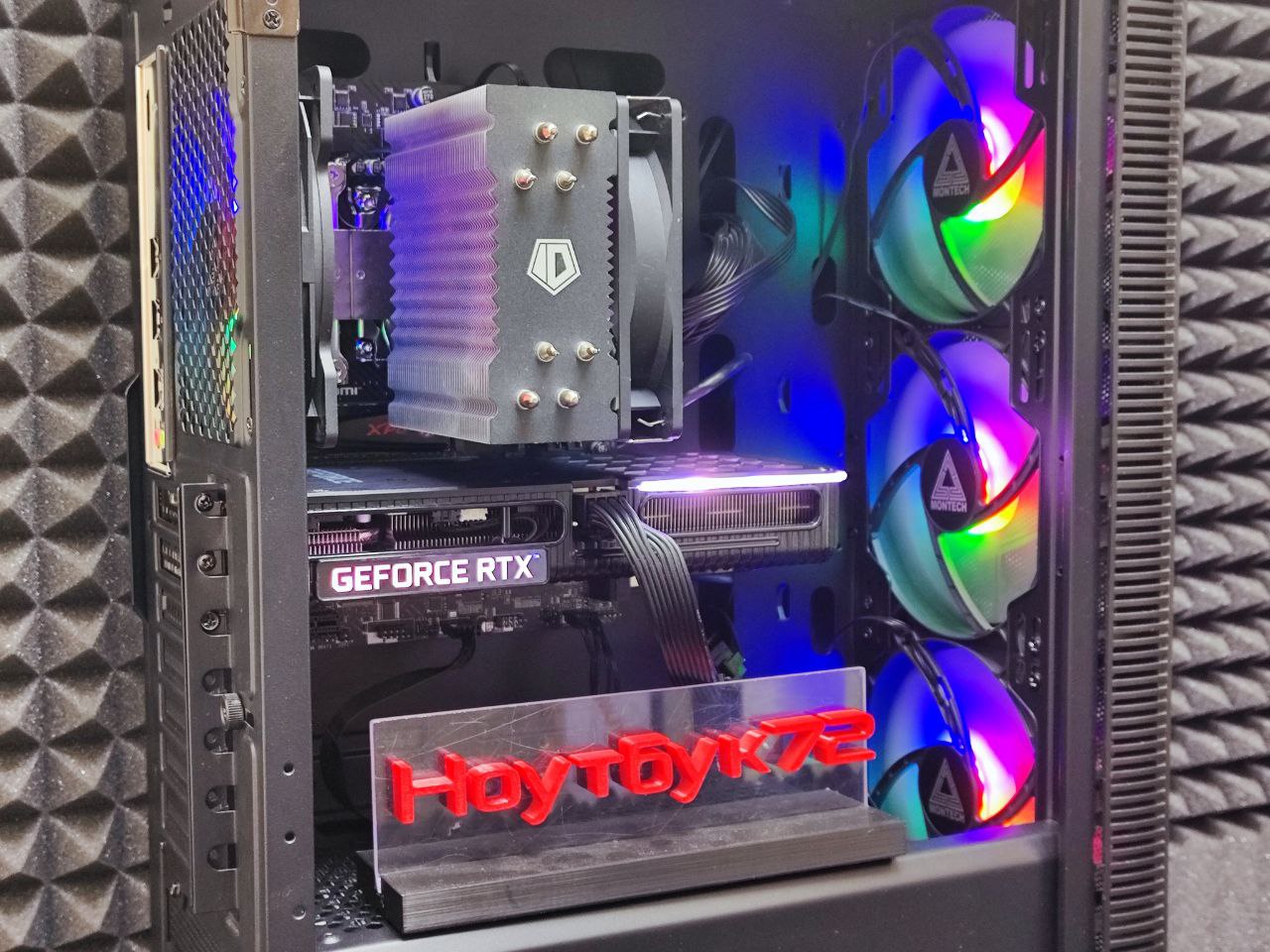 Игровой ПК i3-12100F RTX3060Ti 16RAM SSD+HDD