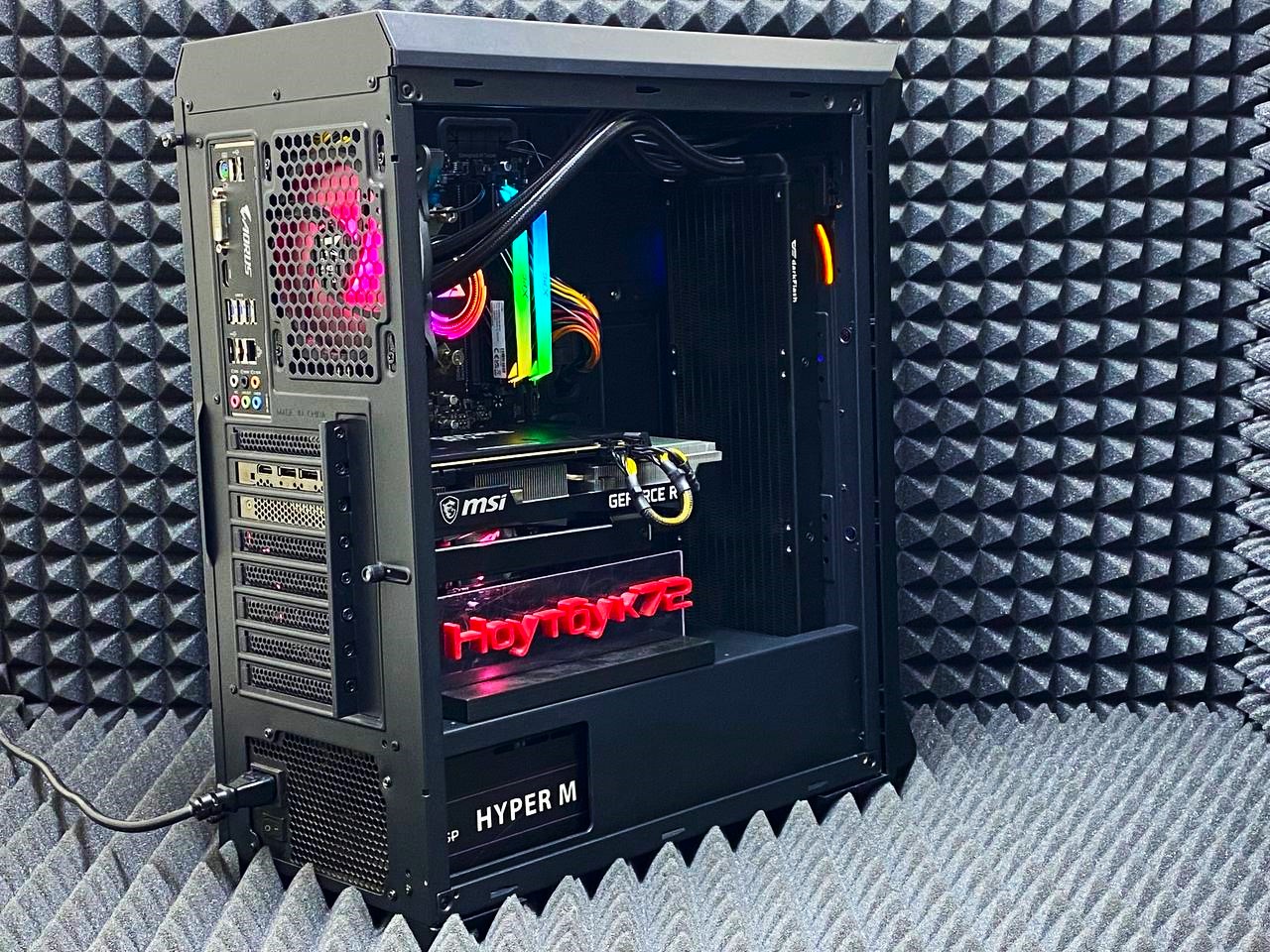 Игровой ПК Ryzen 5600 RTX3070 16RAM 512SSD