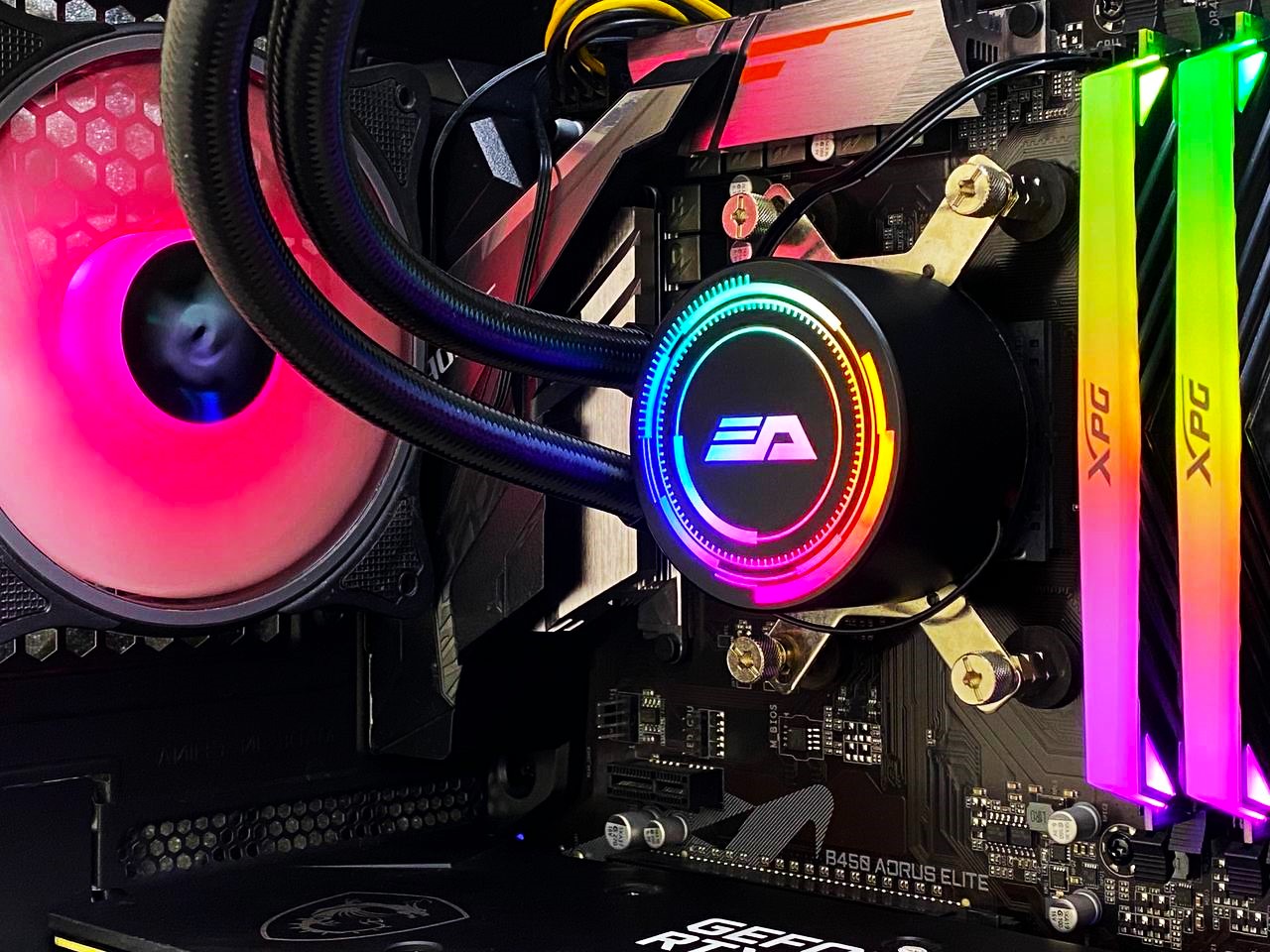 Игровой ПК Ryzen 5600 RTX3070 16RAM 512SSD