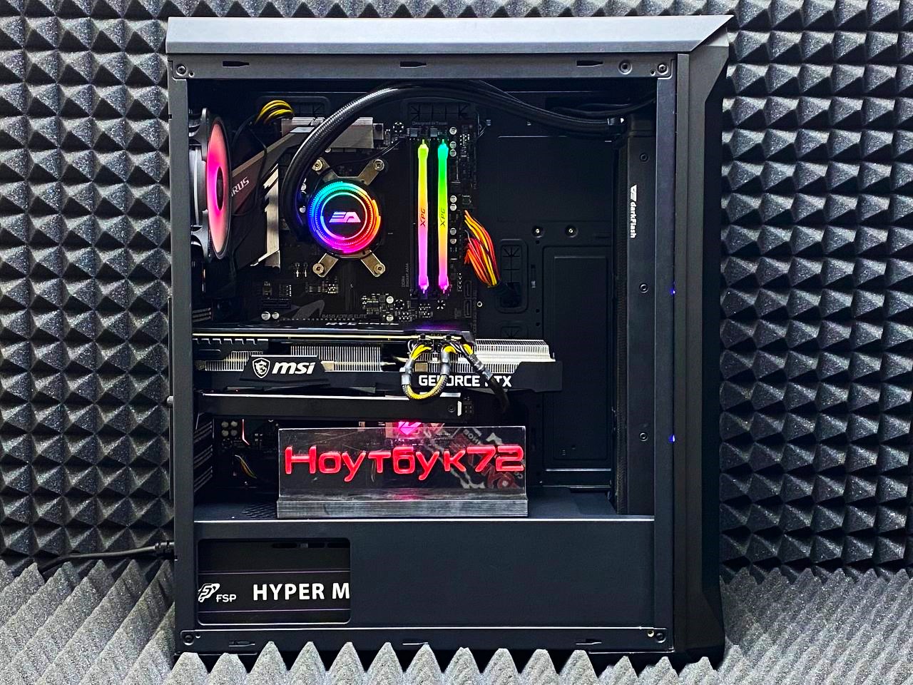 Игровой ПК Ryzen 5600 RTX3070 16RAM 512SSD