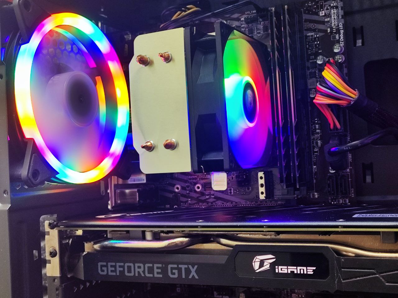 Игровой ПК i5-10400F GTX1660S 16RAM 512SSD