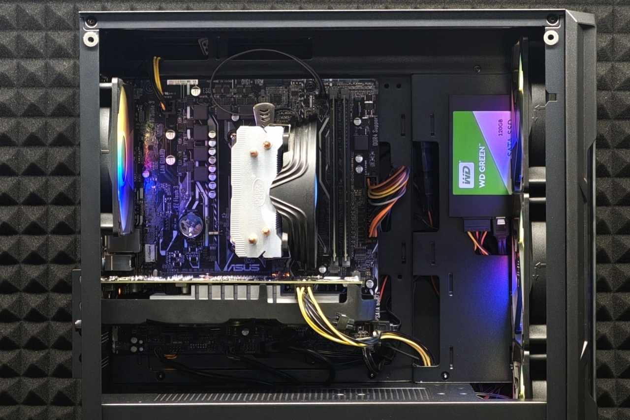 Игровой ПК Ryzen 5-2600/ GTX1050Ti/ 16GB