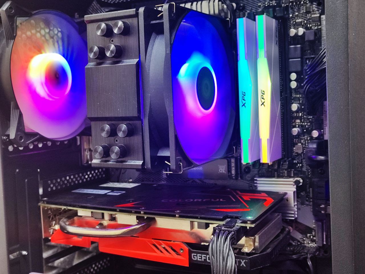 Игровой ПК Ryzеn 5 1600 RТХ 2060 16RAM 256SSD
