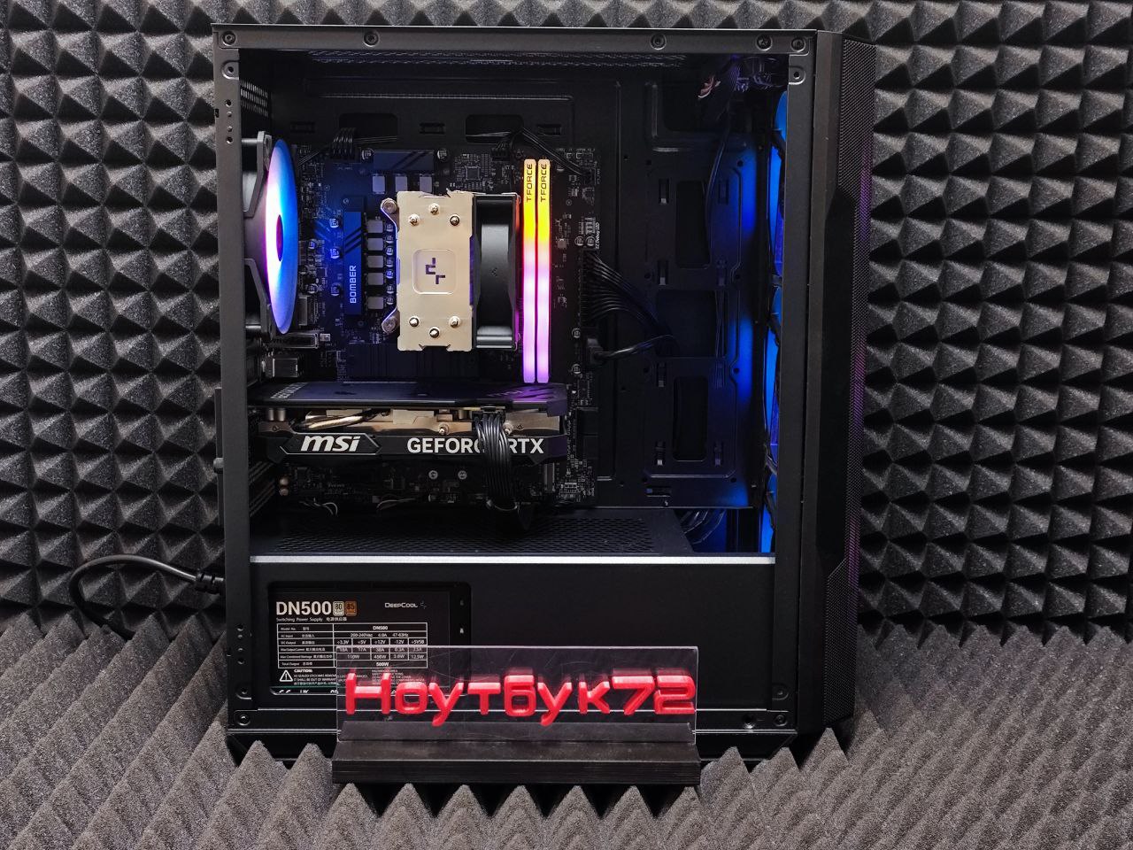 Игровой ПК i3-13100F RTX4060 16RAM 1TB SSD