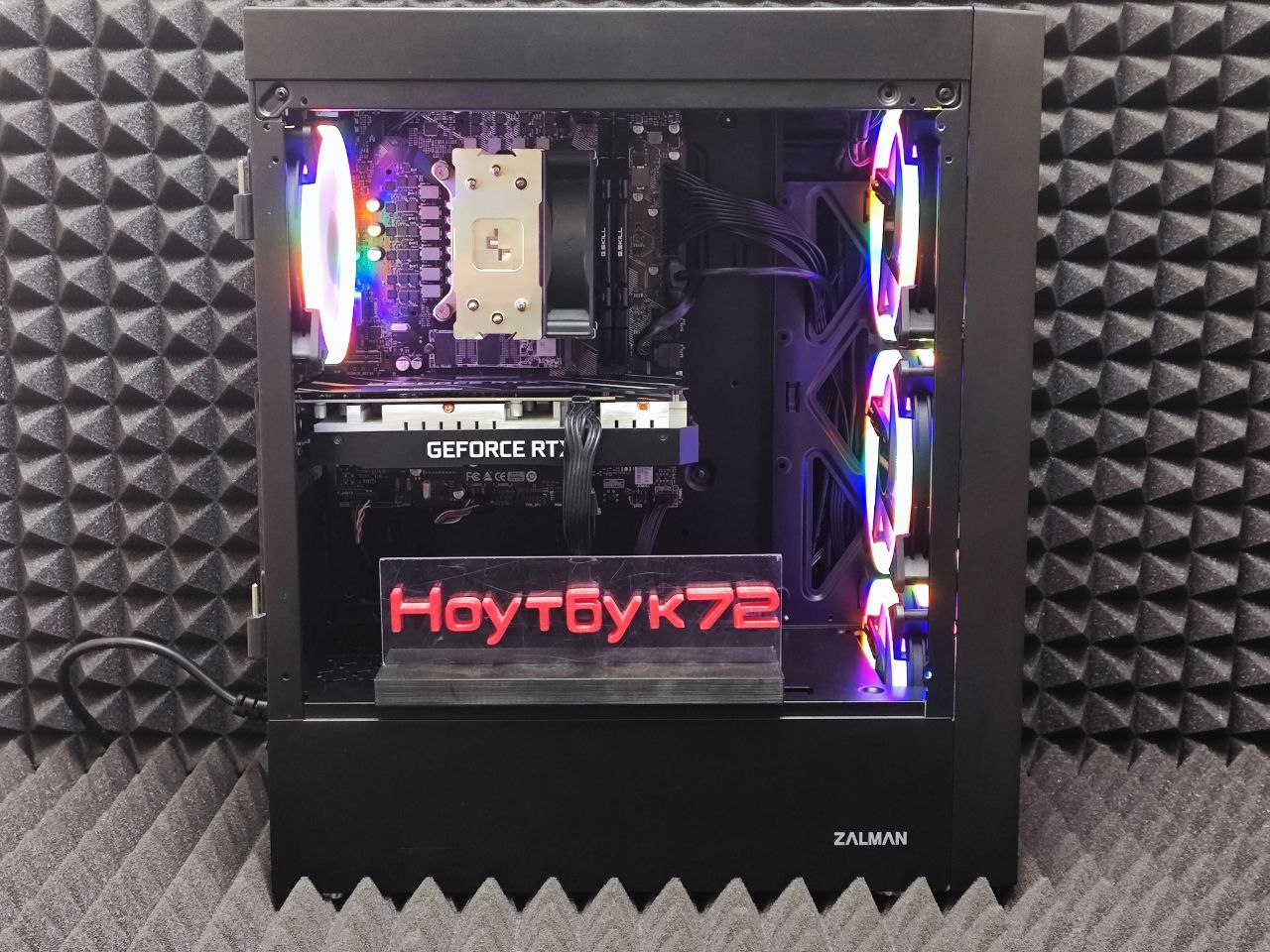 Игровой ПК i5-12400F RTX3050 16RAM SSD+HDD