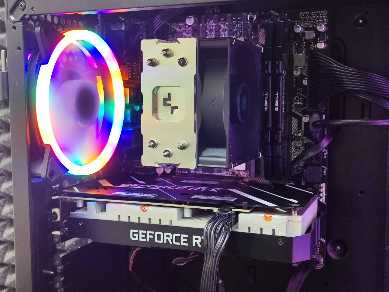 Игровой ПК i5-12400F RTX3050 16RAM SSD+HDD