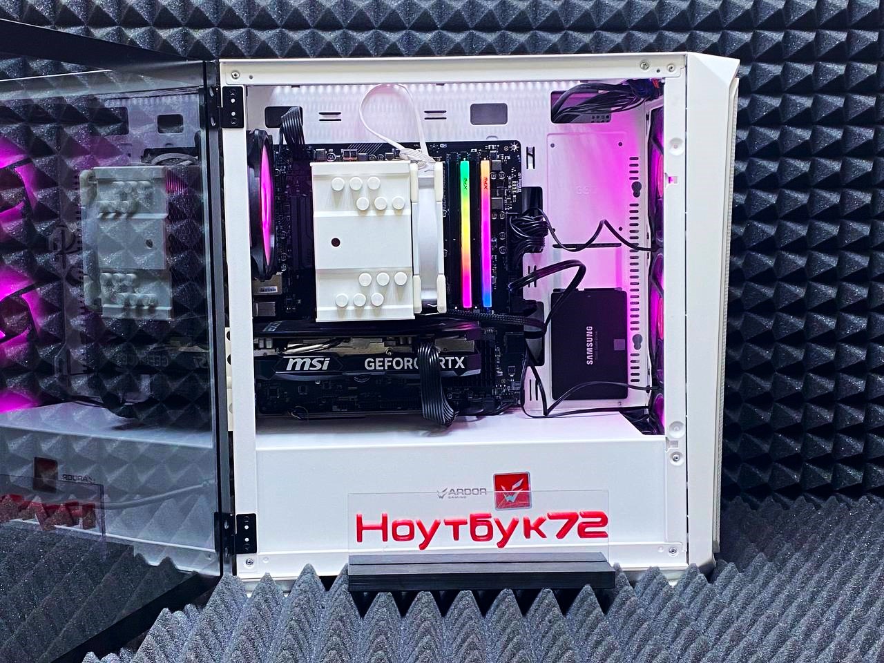 Игровой ПК Ryzen 5 5600X RTX4060 32RAM SSD512Гб