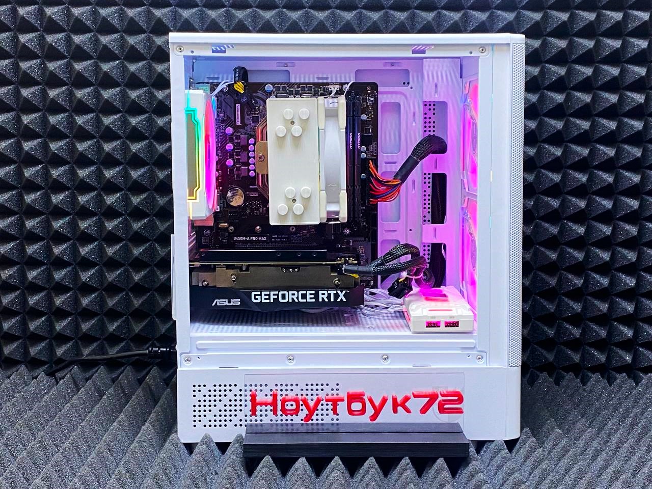Игровой ПК Ryzen 5500 RTX3060 16RAM 512SSD