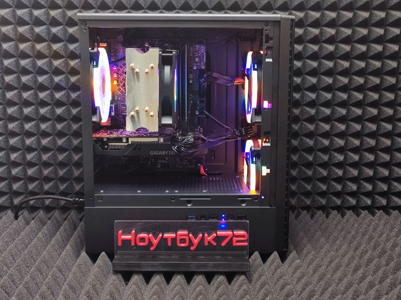 Игровой ПК i3-10105F GTX1650 16RAM 256SSD