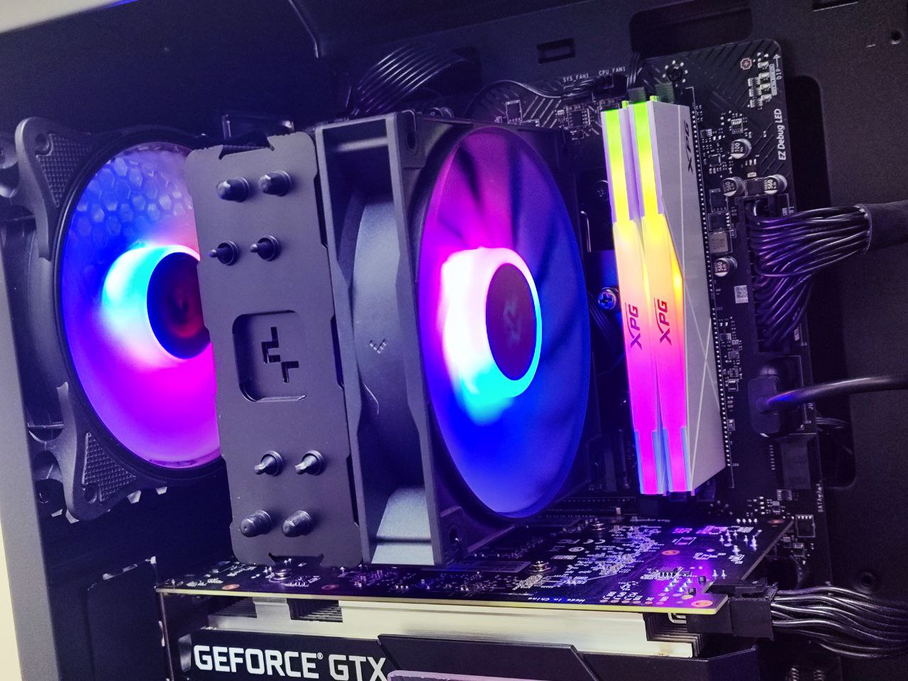 Игровой ПК i5-10400F GTX1650 16RAM 512SSD