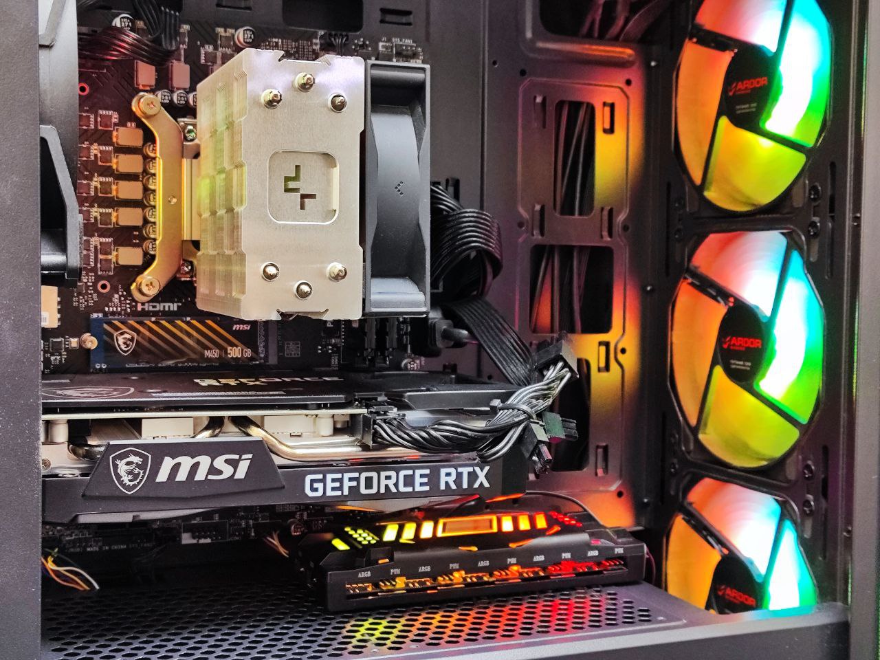 Игровой ПК i5-12400 RTX3050 16RAM 500SSD