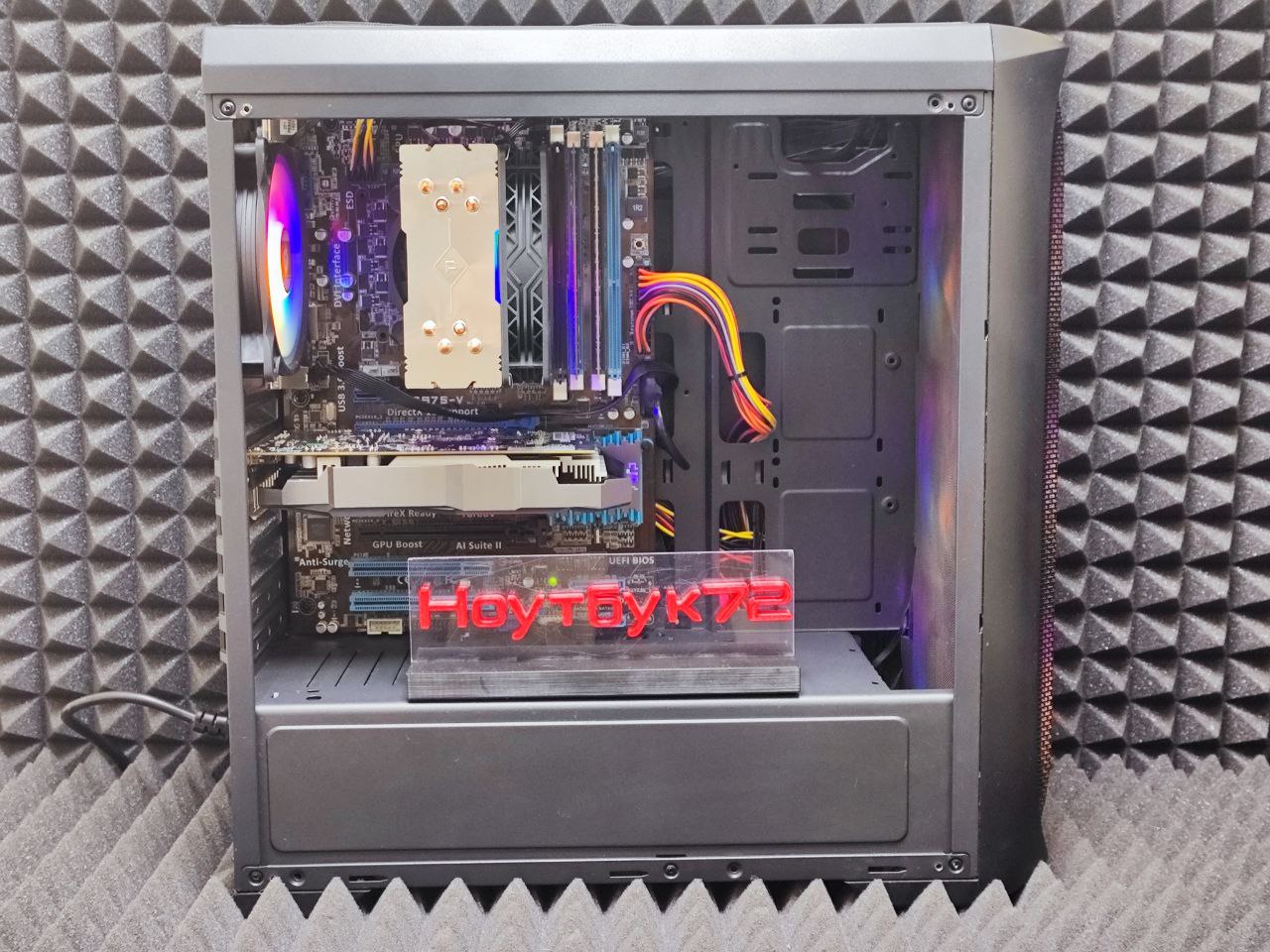 Игровой ПК i7-3770K GTX1050Ti 16RAM 256SSD