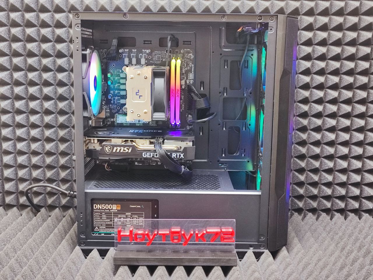 Игровой ПК i5-12400 RTX3050 16RAM 512SSD