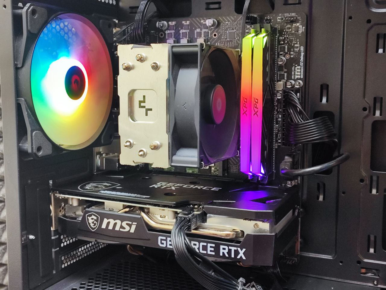 Игровой ПК i5-12400 RTX3050 16RAM 512SSD