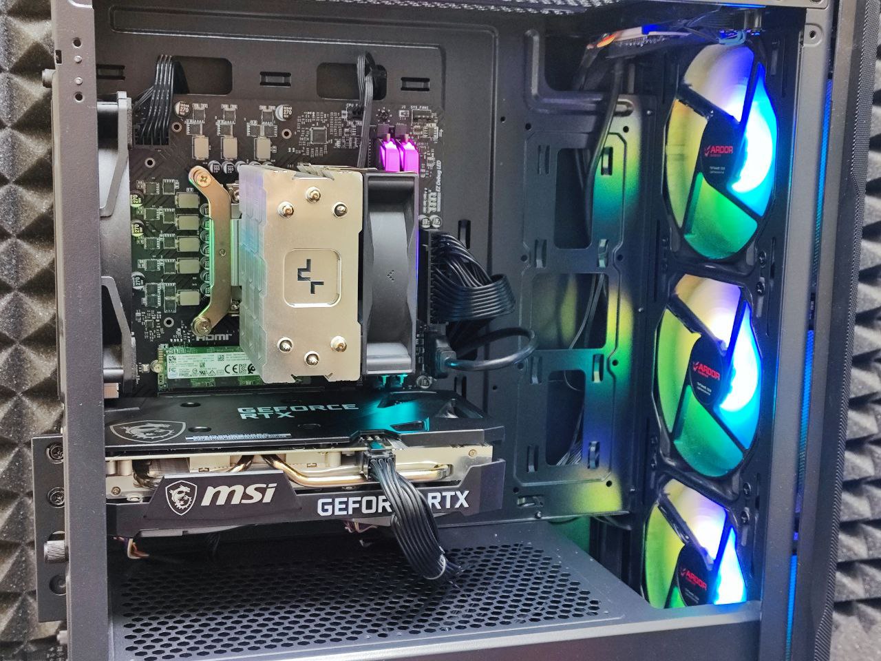 Игровой ПК i5-12400 RTX3050 16RAM 512SSD