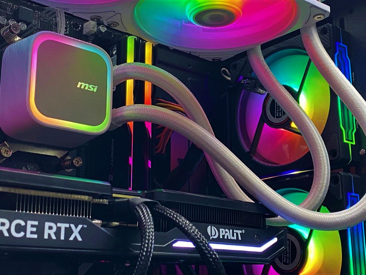 Игровой ПК Ryzen 7 7700 RTX4070S 32RAM 1TB SSD