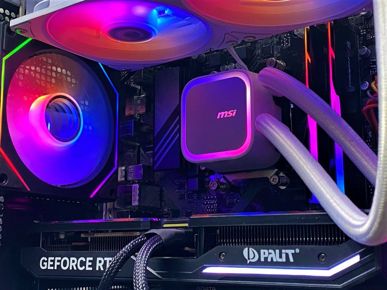 Игровой ПК Ryzen 7 7700 RTX4070S 32RAM 1TB SSD