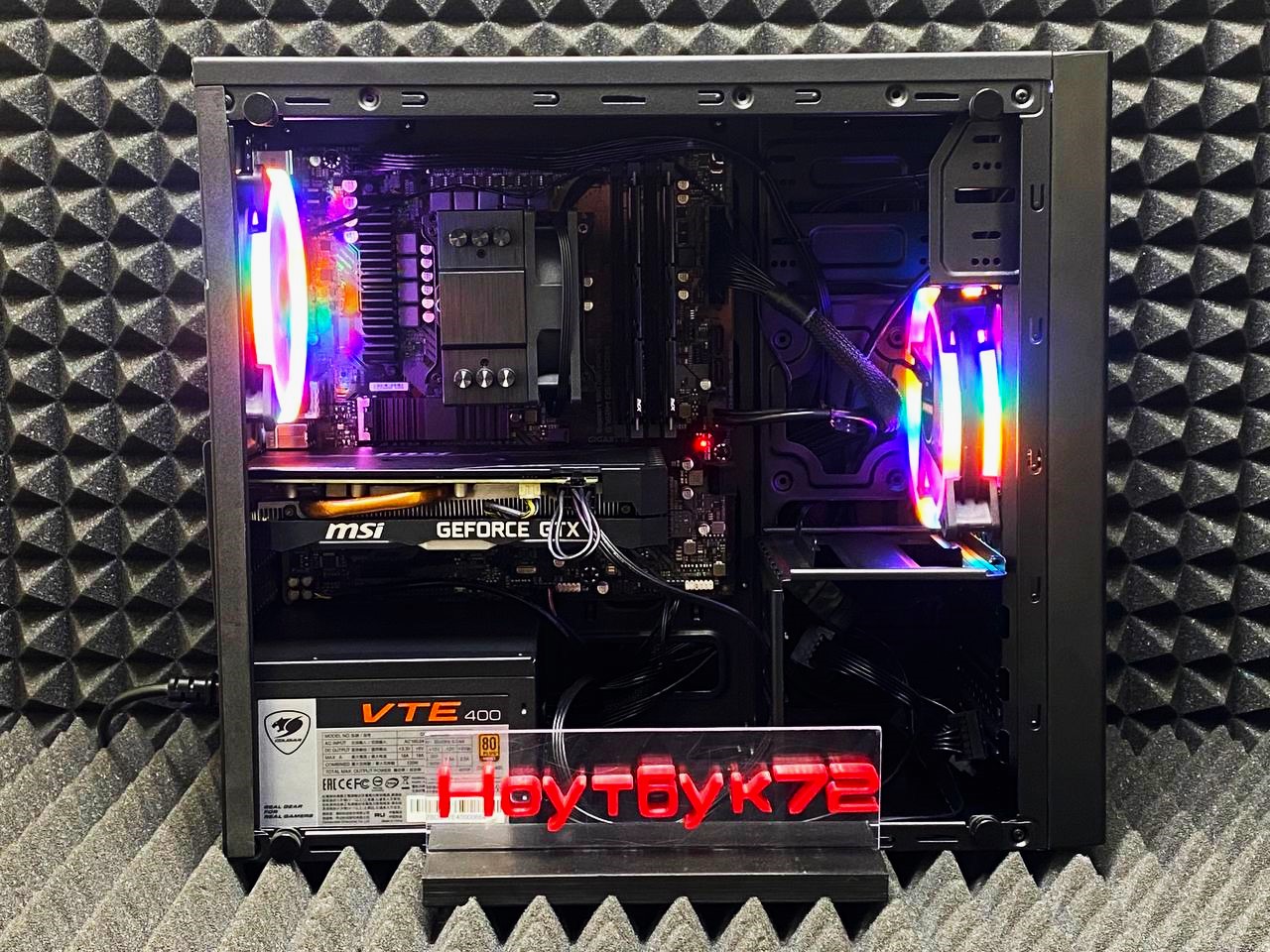 Игровой ПК i3-12100 GTX 1660Ti 16ГБ SSD 512ГБ