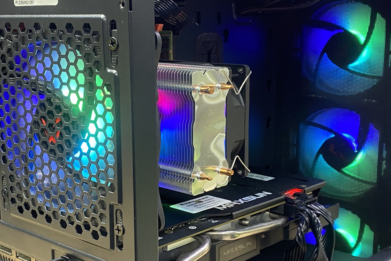 Игровой ПК E5-2670V3 RX580 16RAM 256SSD