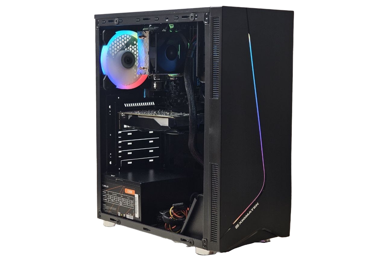 Игровой ПК / Core i7-2600 / GTX 1050 Ti / 256
