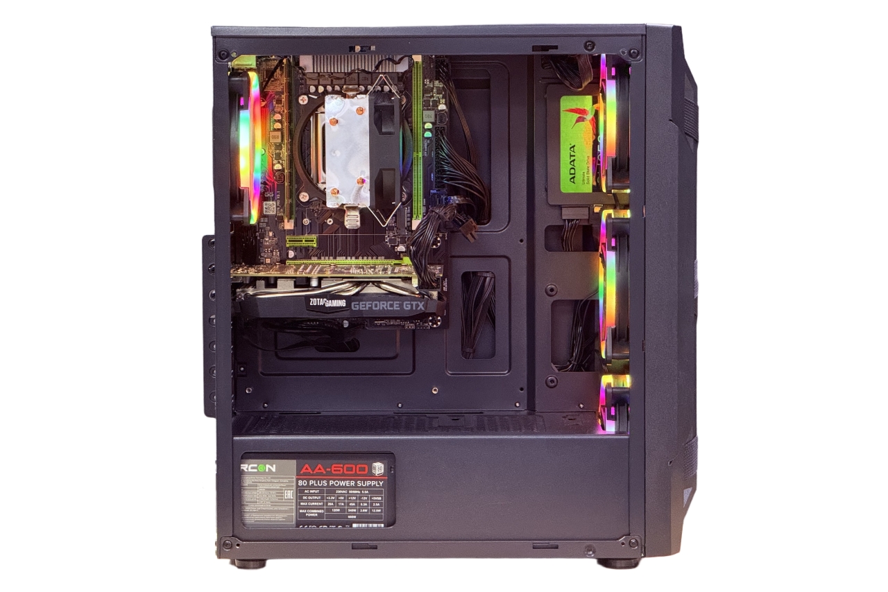 Игровой ПК Xeon 2650V2 1660Ti 20RAM 256SSD 1TB HDD