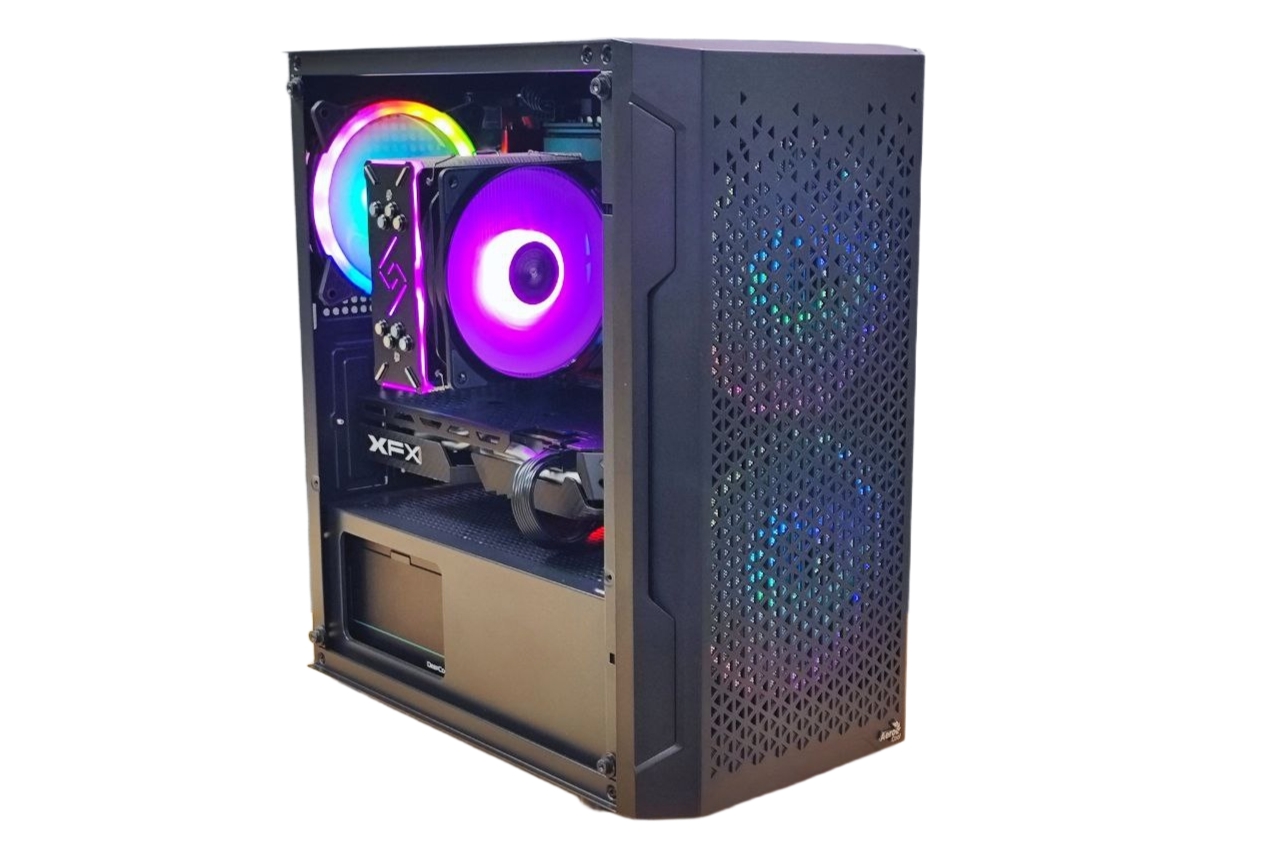 Игровой ПК Xeon E5-2650V4/RX590/32RAM/SSD+HDD