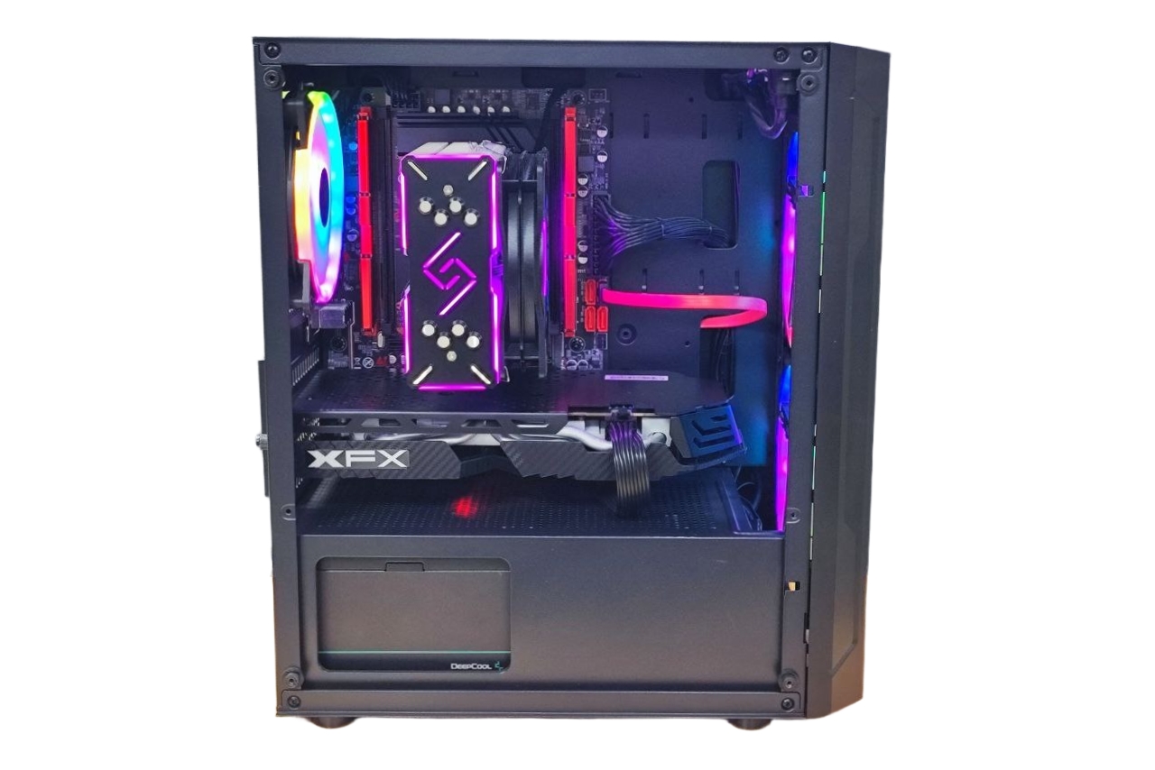 Игровой ПК Xeon E5-2650V4/RX590/32RAM/SSD+HDD