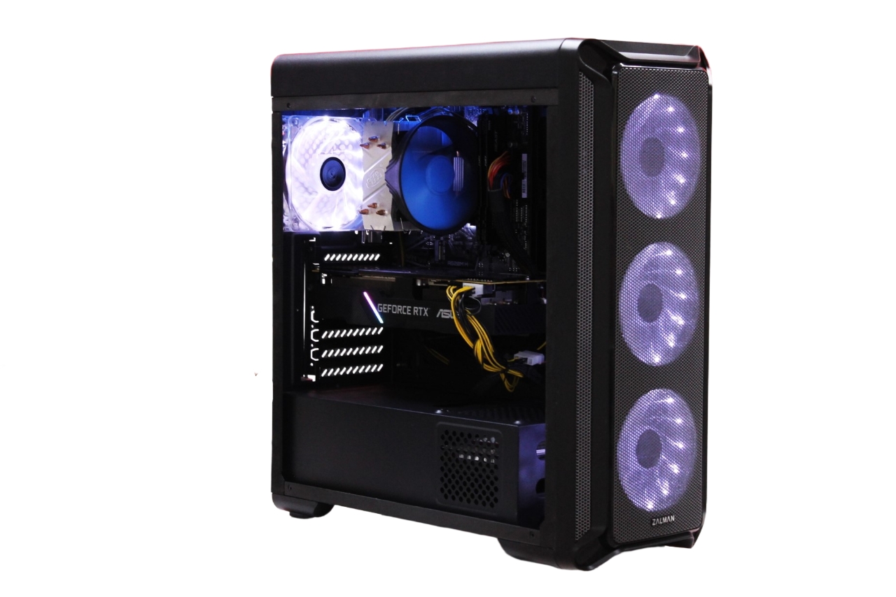 Пк Zalman/Ryzen 5-5600G/RTX 2080 S/16/1480