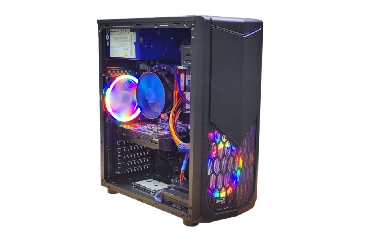 Игровой ПК E3-1230v2/GTX1050Ti/16RAM/SSD+HDD