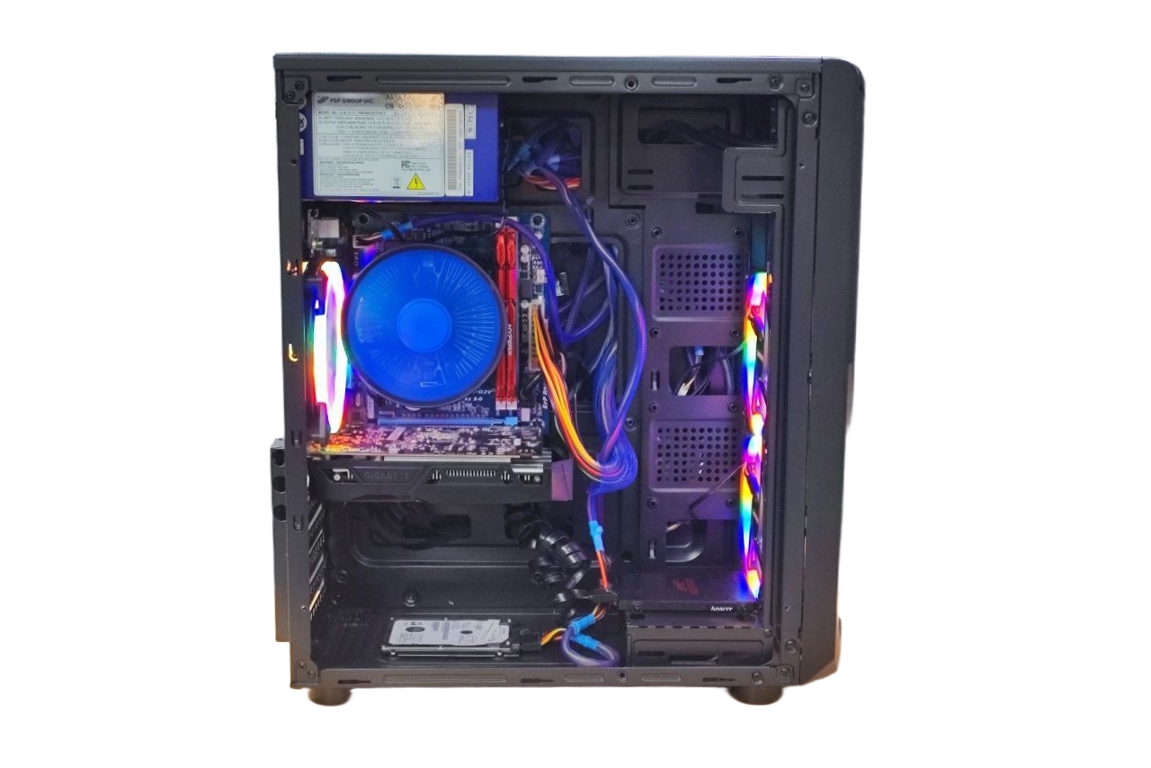 Игровой ПК E3-1230v2/GTX1050Ti/16RAM/SSD+HDD