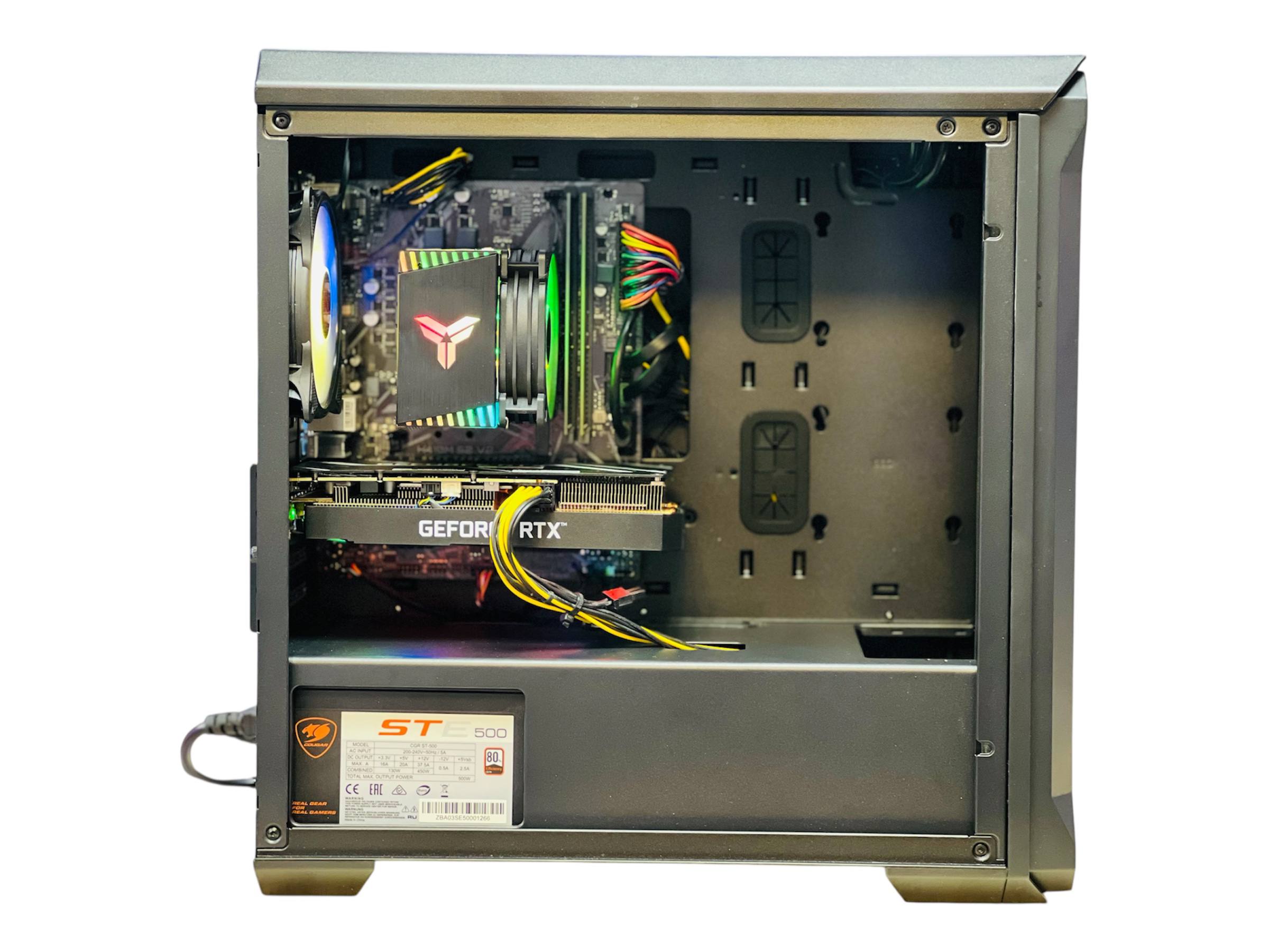 Игровой ПК RTX3050/Core i5-10400F/16/SSD+HDD