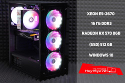 Системный блок Xeon E5-2670/RX 570 8GB