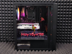 Игровой Пк Ryzen 5 4500 RTX3050 16RAM 480SSD