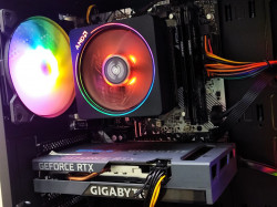 Игровой ПК Ryzen 7 2700X RTX3050 16RAM SSD+HDD