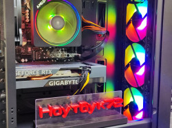 Игровой ПК Ryzen 7 2700X RTX3050 16RAM SSD+HDD