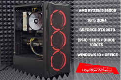 Игровой ПК / RTX 3070 / Ryzen 5 5600X / 16GB