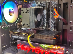 Игровой ПК Ryzen 5500 RTX3060Ti 16RAM 500SSD