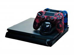 PlayStation 4 slim 500GB (2 джойстика)