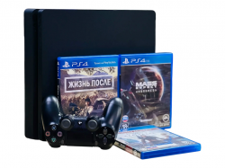 Playstation 4 slim 1000ГБ с играми