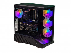Игровой ПК Lian Li / Xeon 1230v2 / RX580 / 16 / 512